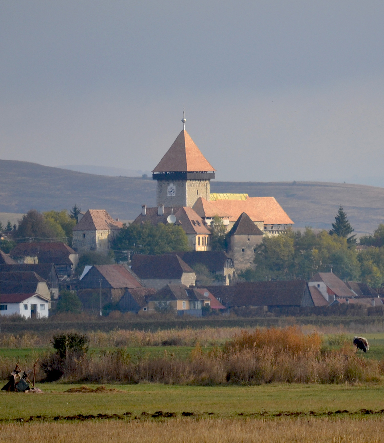 Draas / Drăuşeni - Leitstelle Kirchenburgen