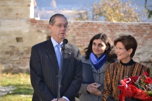 Der Botschafter zu Besuch in Mardisch