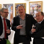 Im Gespräch: Prof. Paul Zalewski, Dr. Ralf Buchholz, Hon.-Prof. Dr. Thorsten Albrecht