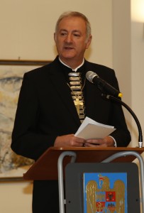 Bischof Reinhart Guib bei seinem Grußwort