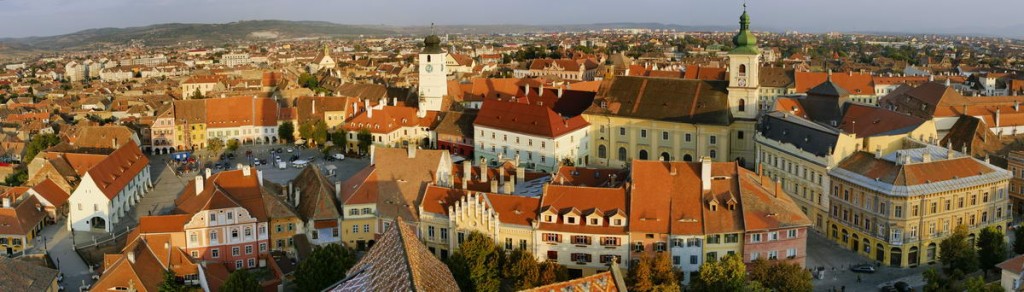 Sibiu, Hermannstadt, the City of Transylvania Region of Romania