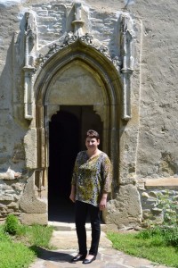 Burghüterin Dana Crişan aus Kirtsch/Curciu